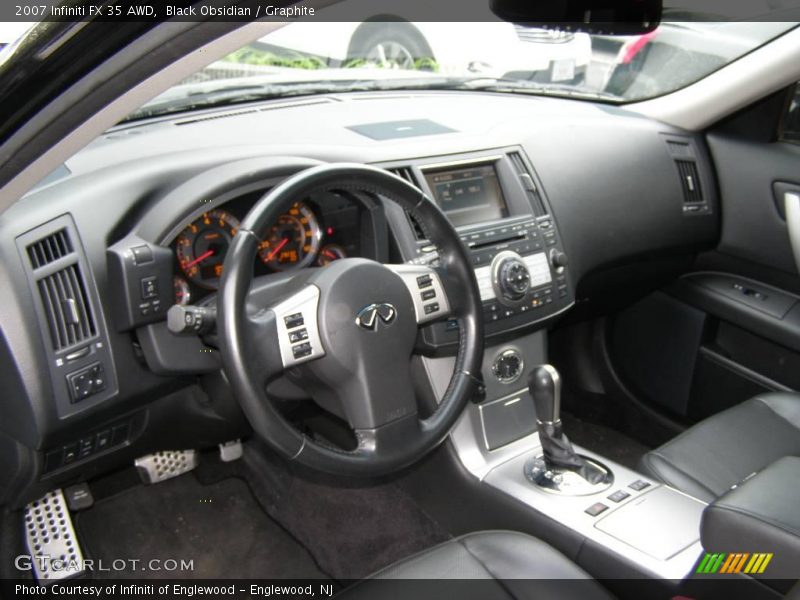Black Obsidian / Graphite 2007 Infiniti FX 35 AWD
