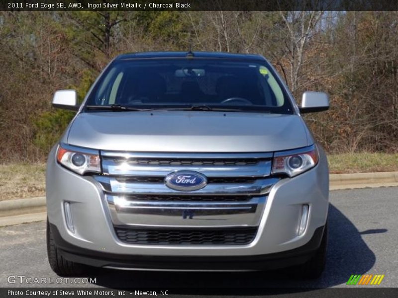 Ingot Silver Metallic / Charcoal Black 2011 Ford Edge SEL AWD