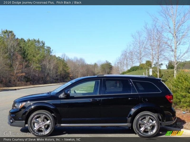 Pitch Black / Black 2016 Dodge Journey Crossroad Plus