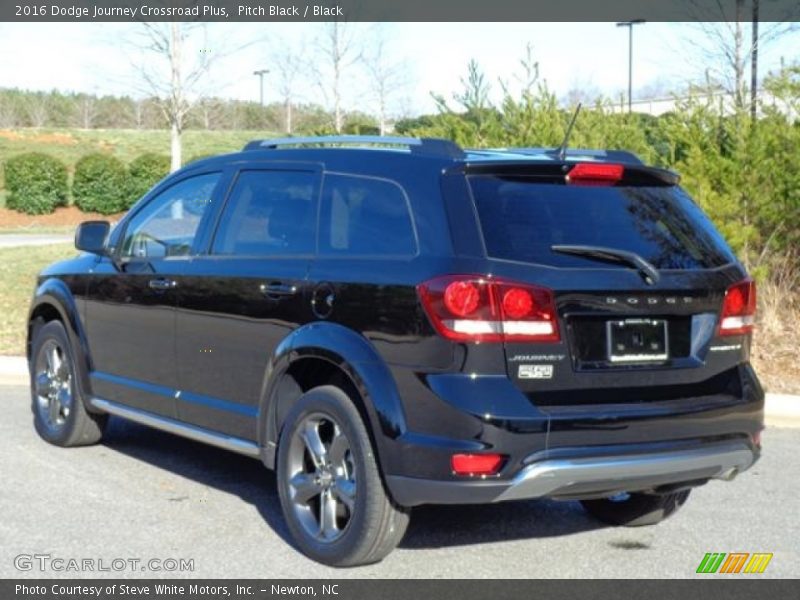 Pitch Black / Black 2016 Dodge Journey Crossroad Plus