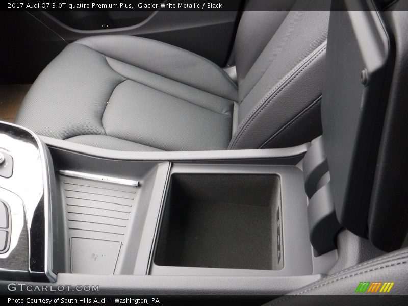 Glacier White Metallic / Black 2017 Audi Q7 3.0T quattro Premium Plus