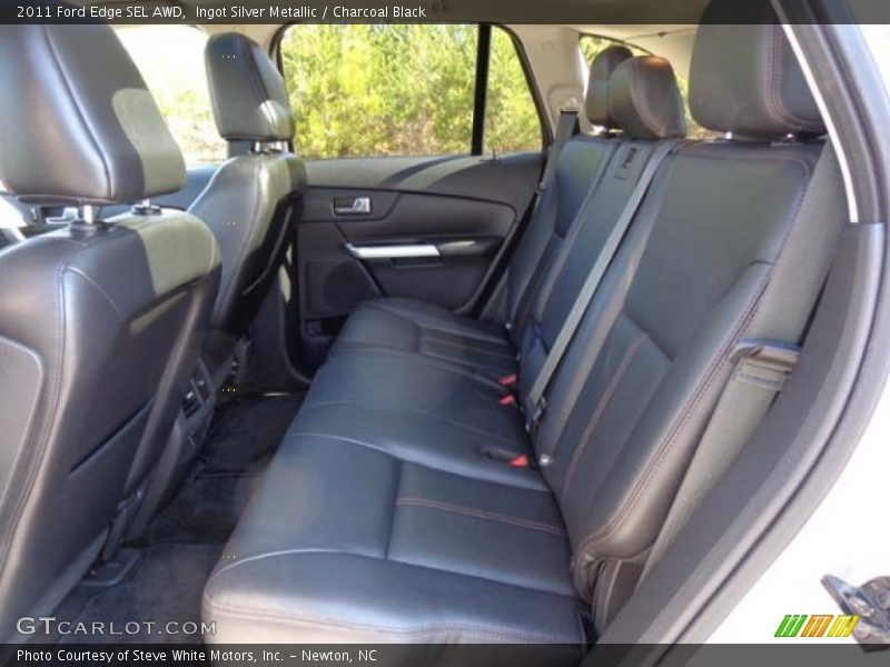 Ingot Silver Metallic / Charcoal Black 2011 Ford Edge SEL AWD