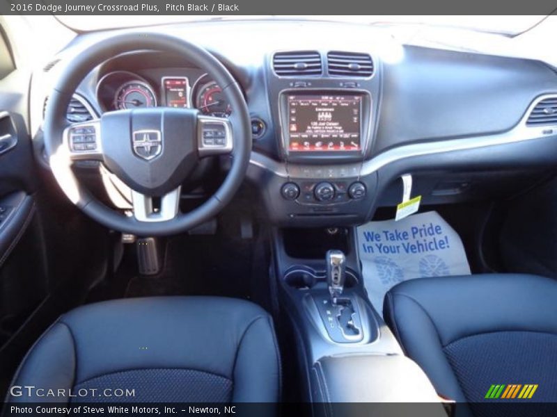 Pitch Black / Black 2016 Dodge Journey Crossroad Plus