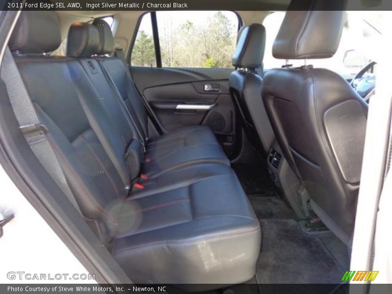 Ingot Silver Metallic / Charcoal Black 2011 Ford Edge SEL AWD