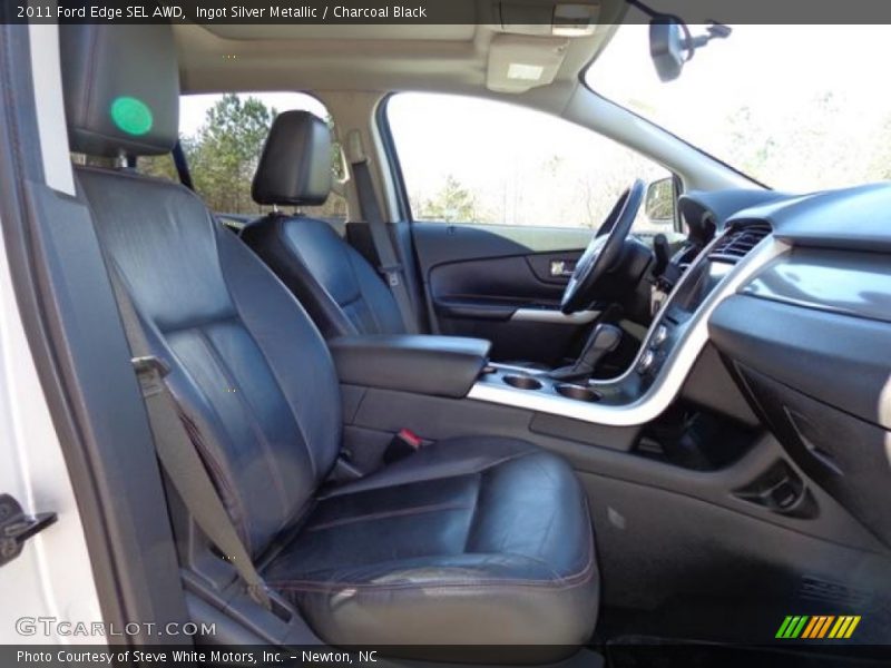 Ingot Silver Metallic / Charcoal Black 2011 Ford Edge SEL AWD