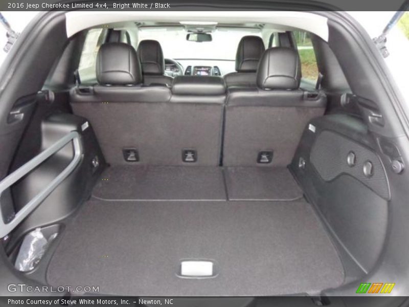 Bright White / Black 2016 Jeep Cherokee Limited 4x4