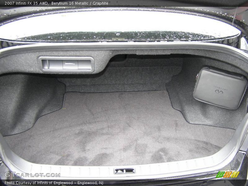 Beryllium 16 Metallic / Graphite 2007 Infiniti FX 35 AWD