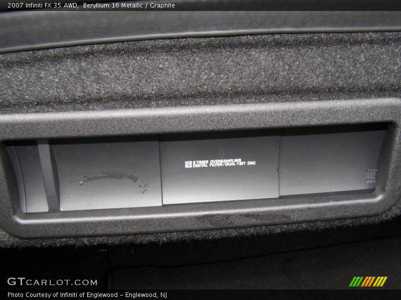 Beryllium 16 Metallic / Graphite 2007 Infiniti FX 35 AWD
