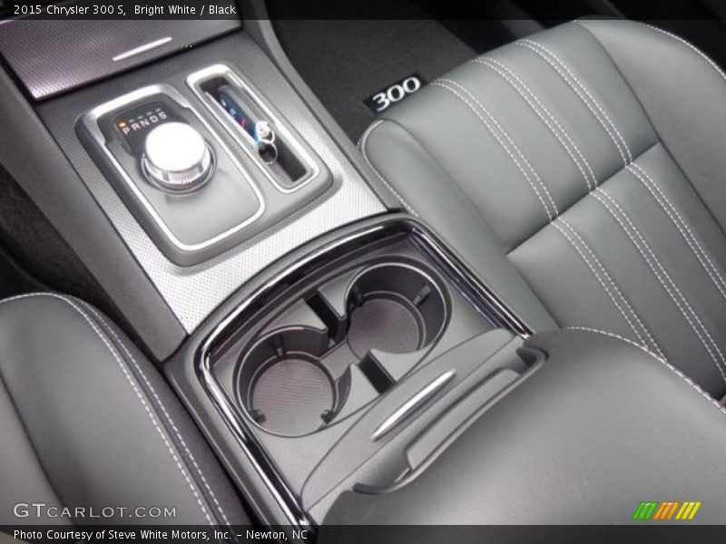 Bright White / Black 2015 Chrysler 300 S