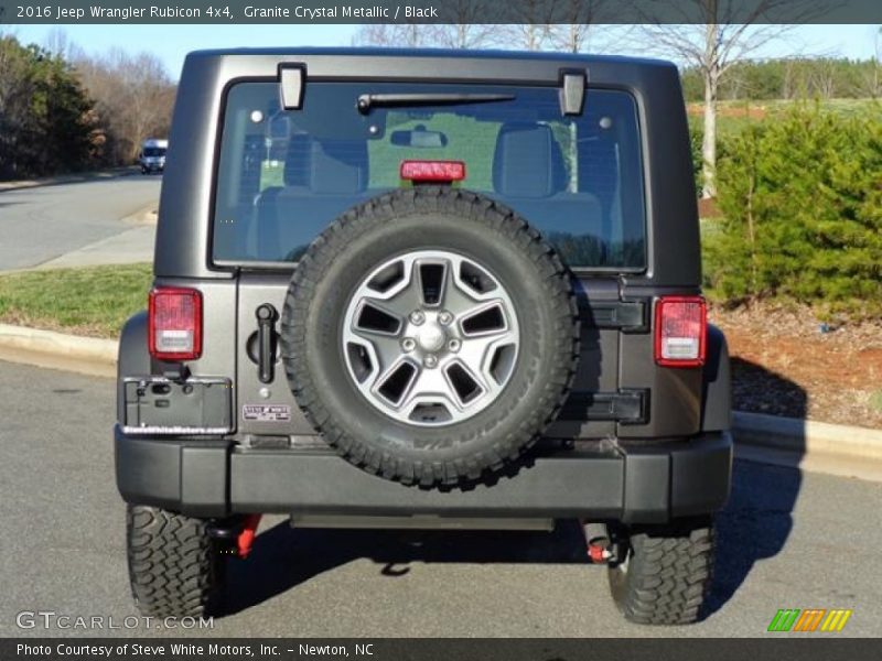 Granite Crystal Metallic / Black 2016 Jeep Wrangler Rubicon 4x4