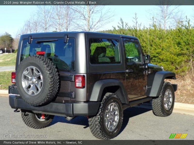 Granite Crystal Metallic / Black 2016 Jeep Wrangler Rubicon 4x4