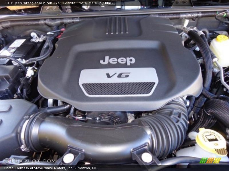 Granite Crystal Metallic / Black 2016 Jeep Wrangler Rubicon 4x4
