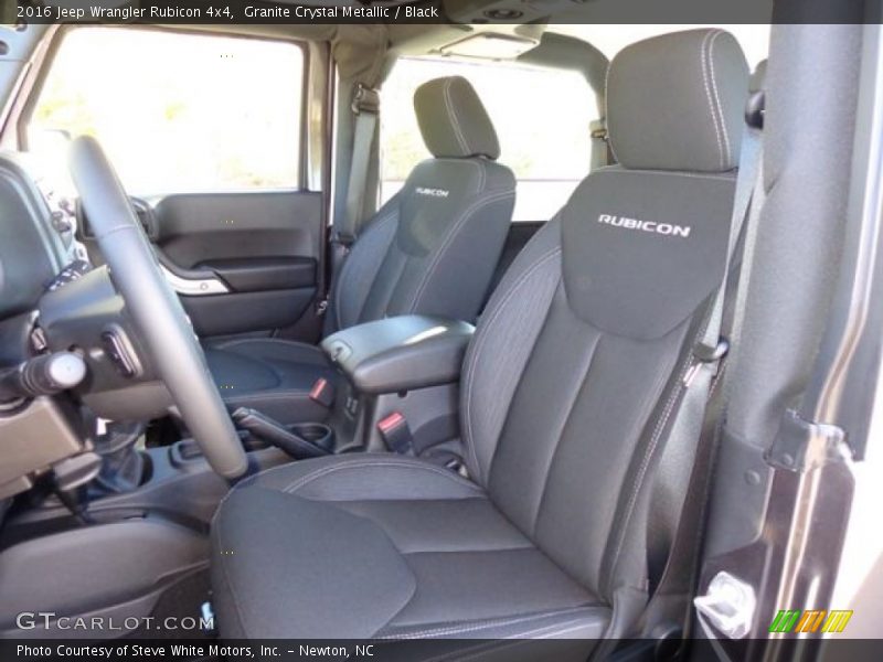 Granite Crystal Metallic / Black 2016 Jeep Wrangler Rubicon 4x4