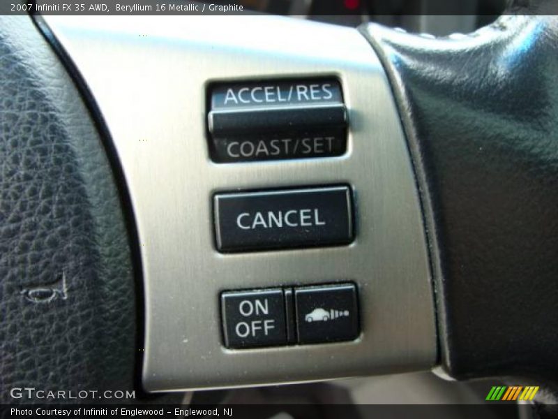 Beryllium 16 Metallic / Graphite 2007 Infiniti FX 35 AWD