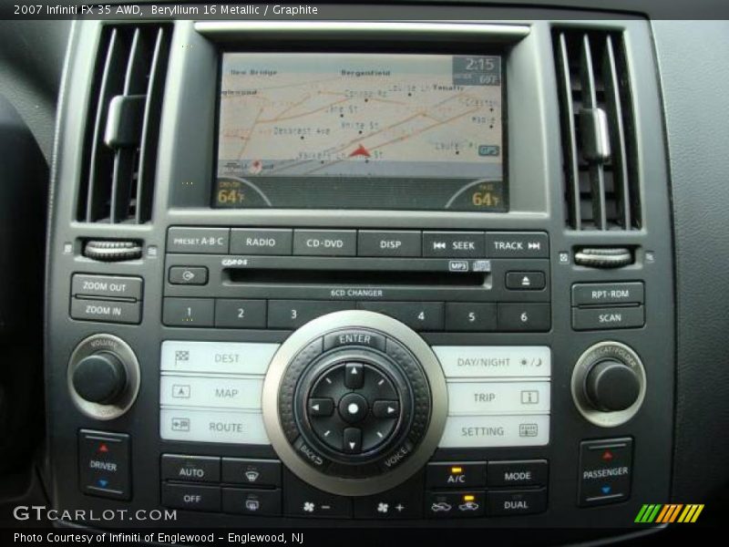 Beryllium 16 Metallic / Graphite 2007 Infiniti FX 35 AWD