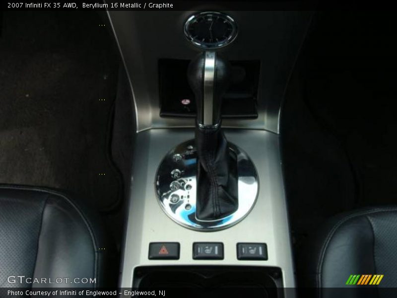 Beryllium 16 Metallic / Graphite 2007 Infiniti FX 35 AWD