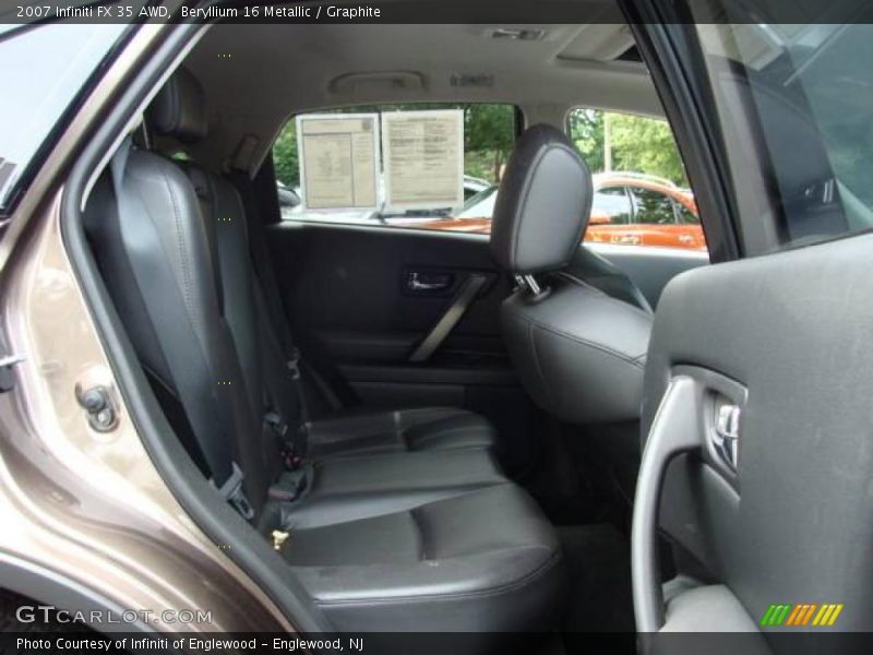 Beryllium 16 Metallic / Graphite 2007 Infiniti FX 35 AWD