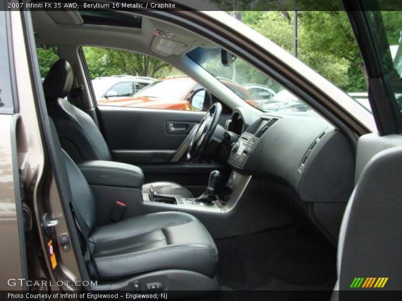 Beryllium 16 Metallic / Graphite 2007 Infiniti FX 35 AWD