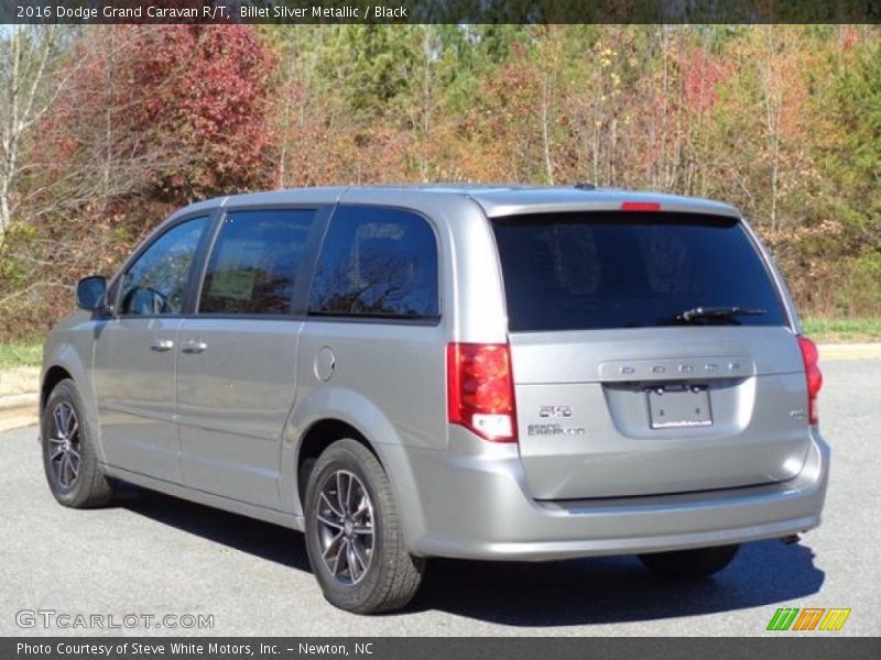 Billet Silver Metallic / Black 2016 Dodge Grand Caravan R/T