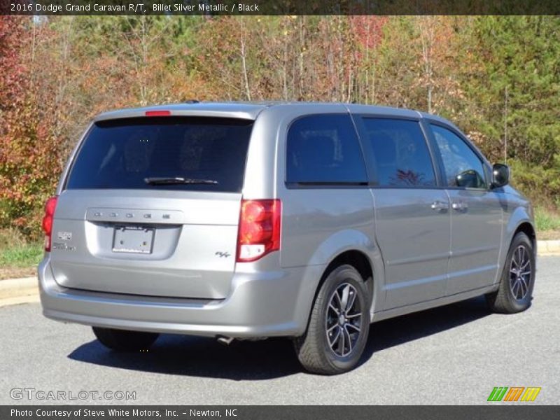 Billet Silver Metallic / Black 2016 Dodge Grand Caravan R/T