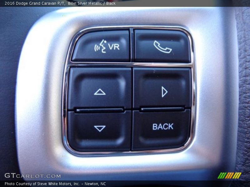 Billet Silver Metallic / Black 2016 Dodge Grand Caravan R/T