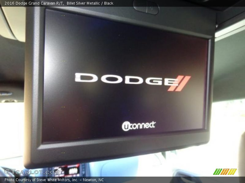 Billet Silver Metallic / Black 2016 Dodge Grand Caravan R/T