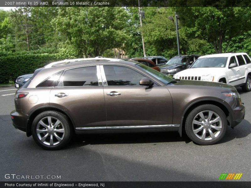 Beryllium 16 Metallic / Graphite 2007 Infiniti FX 35 AWD