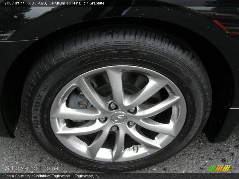 Beryllium 16 Metallic / Graphite 2007 Infiniti FX 35 AWD