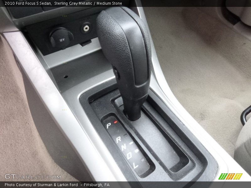 Sterling Grey Metallic / Medium Stone 2010 Ford Focus S Sedan