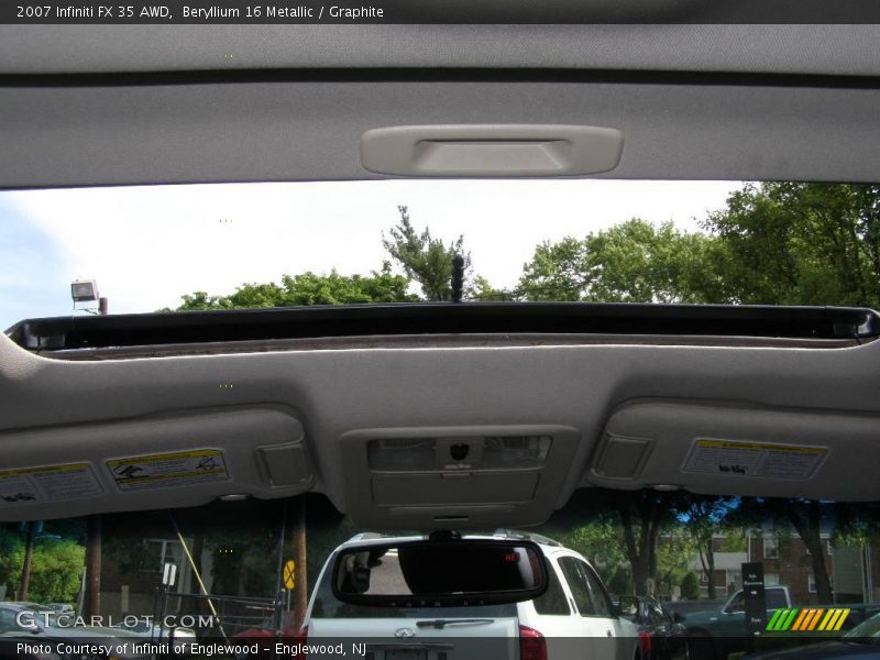 Beryllium 16 Metallic / Graphite 2007 Infiniti FX 35 AWD