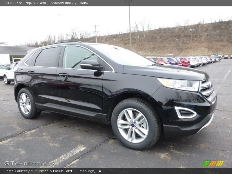 Shadow Black / Ebony 2016 Ford Edge SEL AWD