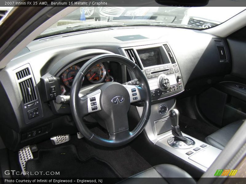 Beryllium 16 Metallic / Graphite 2007 Infiniti FX 35 AWD