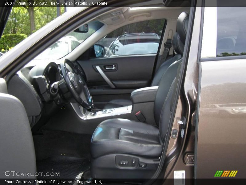Beryllium 16 Metallic / Graphite 2007 Infiniti FX 35 AWD