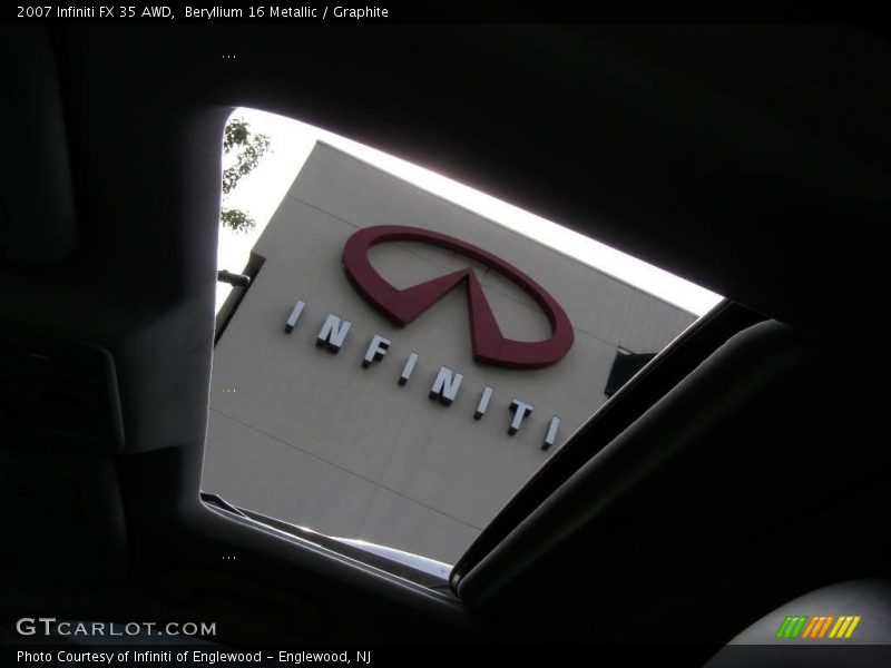 Beryllium 16 Metallic / Graphite 2007 Infiniti FX 35 AWD