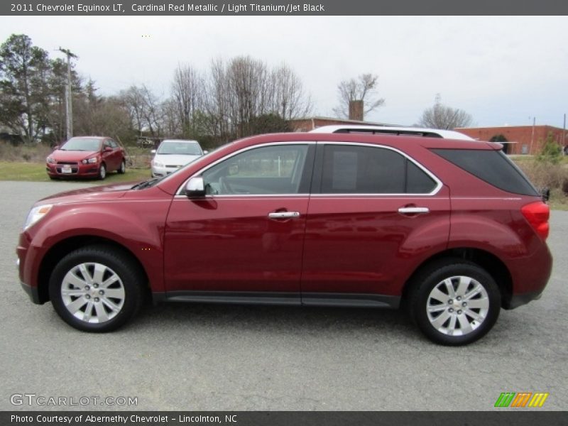 Cardinal Red Metallic / Light Titanium/Jet Black 2011 Chevrolet Equinox LT