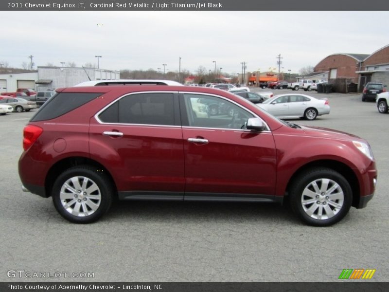 Cardinal Red Metallic / Light Titanium/Jet Black 2011 Chevrolet Equinox LT