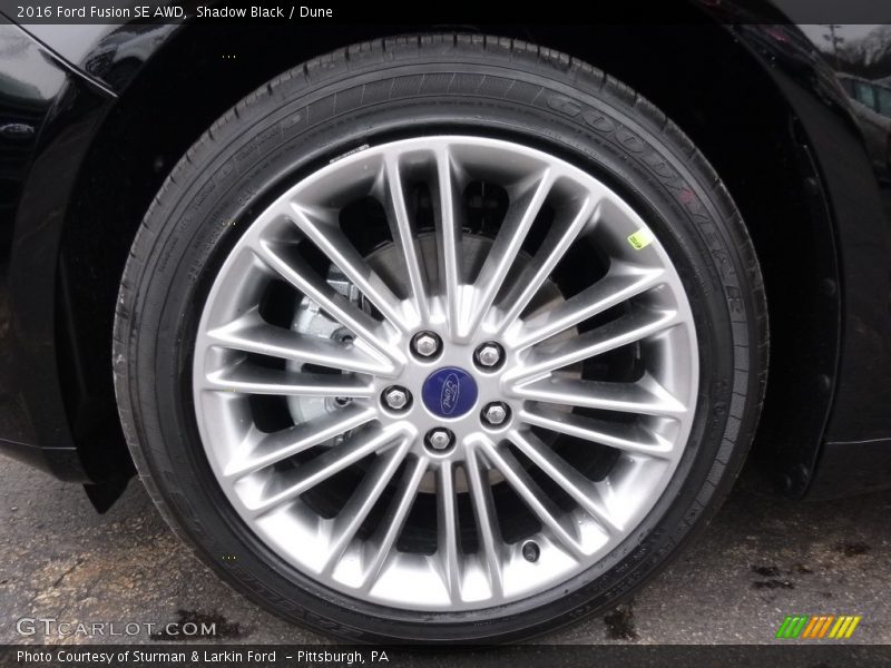 Shadow Black / Dune 2016 Ford Fusion SE AWD
