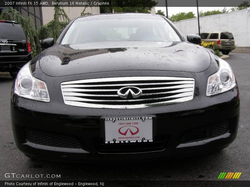 Beryllium 16 Metallic / Graphite 2007 Infiniti FX 35 AWD