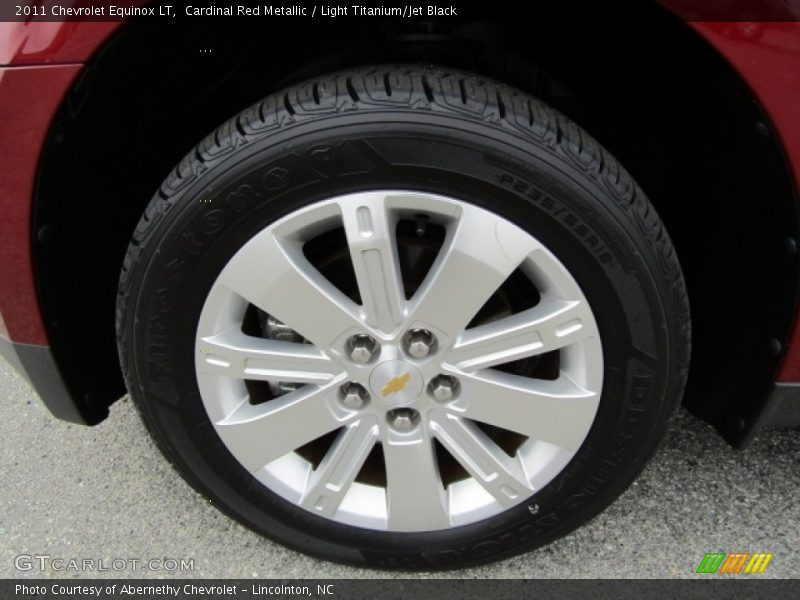 Cardinal Red Metallic / Light Titanium/Jet Black 2011 Chevrolet Equinox LT