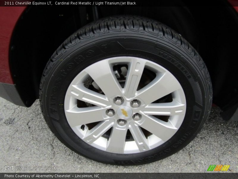 Cardinal Red Metallic / Light Titanium/Jet Black 2011 Chevrolet Equinox LT