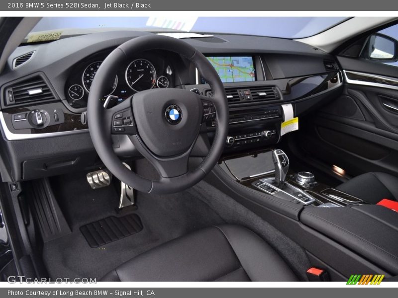 Jet Black / Black 2016 BMW 5 Series 528i Sedan
