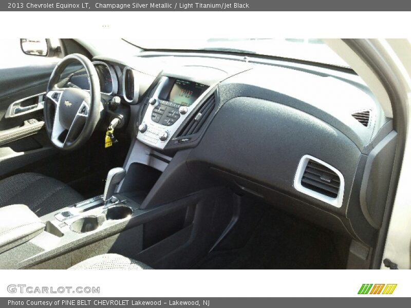 Champagne Silver Metallic / Light Titanium/Jet Black 2013 Chevrolet Equinox LT