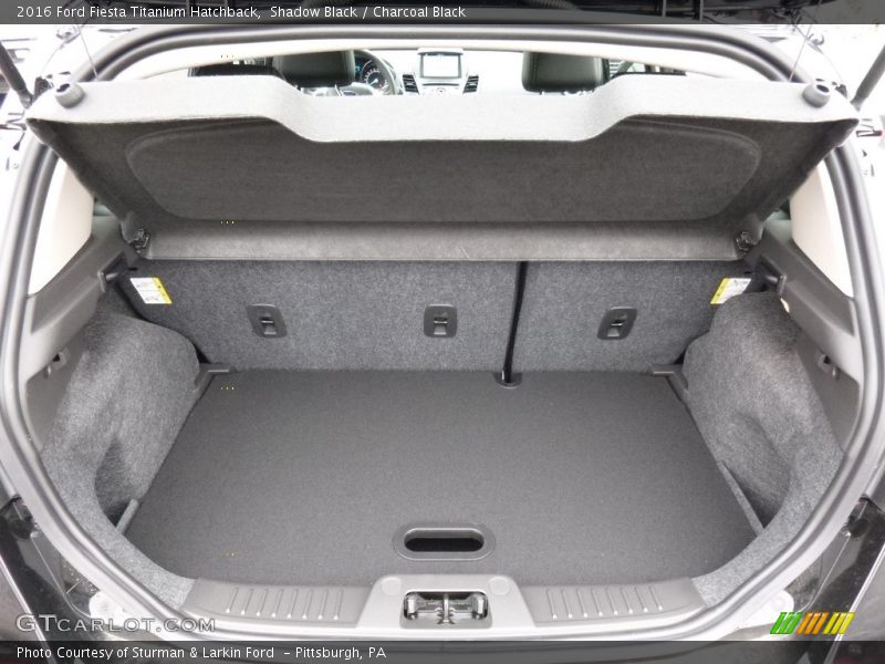 Shadow Black / Charcoal Black 2016 Ford Fiesta Titanium Hatchback