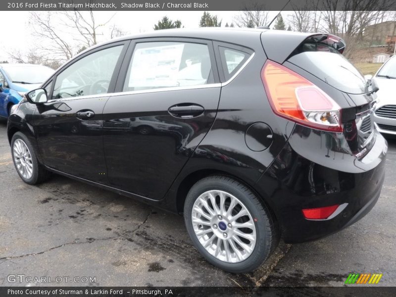Shadow Black / Charcoal Black 2016 Ford Fiesta Titanium Hatchback