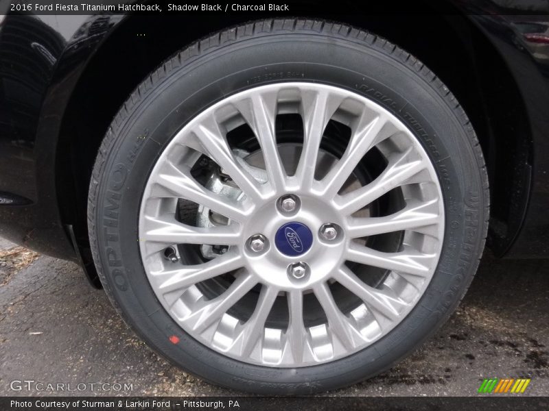 Shadow Black / Charcoal Black 2016 Ford Fiesta Titanium Hatchback