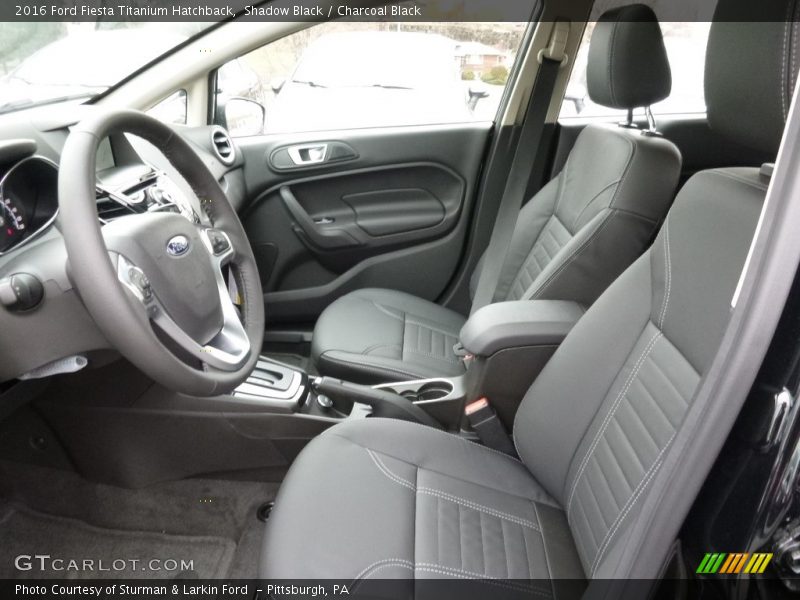 Shadow Black / Charcoal Black 2016 Ford Fiesta Titanium Hatchback