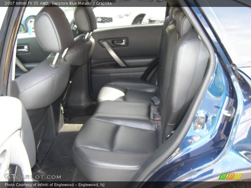 Sapphire Blue Metallic / Graphite 2007 Infiniti FX 35 AWD