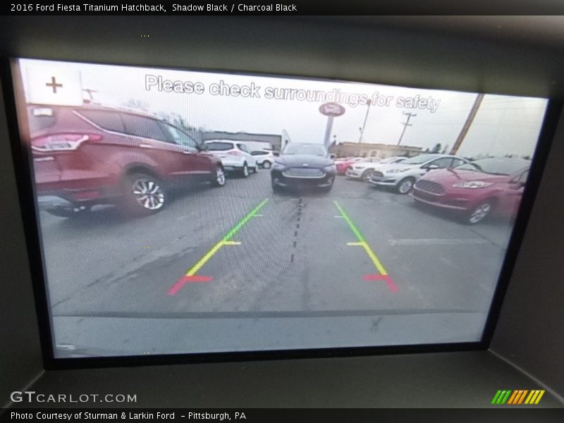 Shadow Black / Charcoal Black 2016 Ford Fiesta Titanium Hatchback
