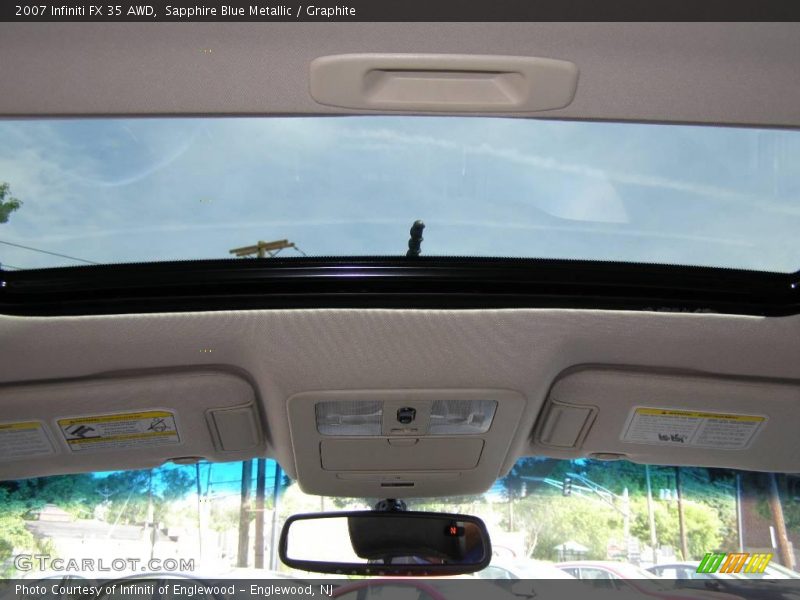 Sapphire Blue Metallic / Graphite 2007 Infiniti FX 35 AWD