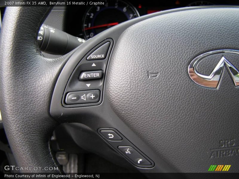 Beryllium 16 Metallic / Graphite 2007 Infiniti FX 35 AWD